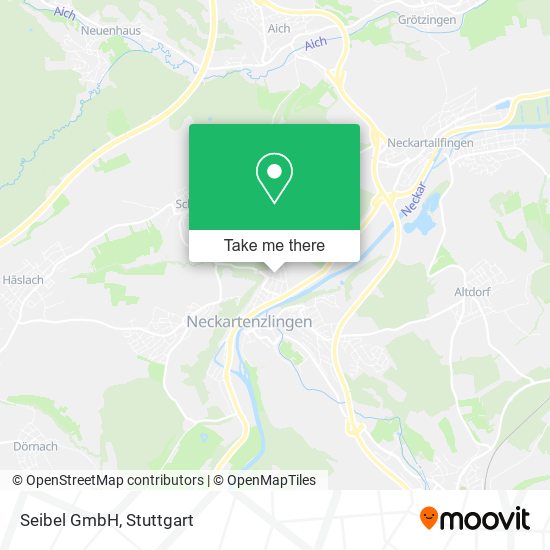 Seibel GmbH map