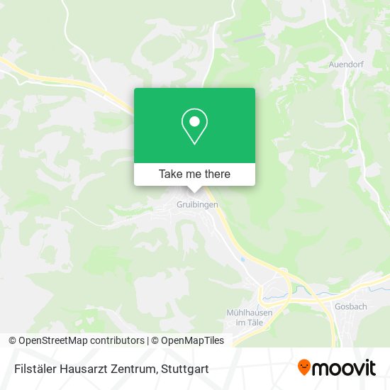 Filstäler Hausarzt Zentrum map