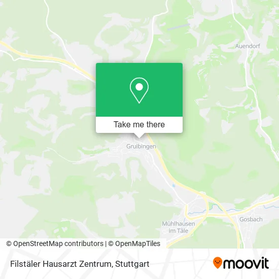 Карта Filstäler Hausarzt Zentrum