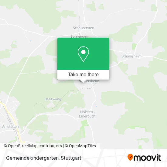 Карта Gemeindekindergarten