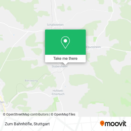 Карта Zum Bahnhöfle