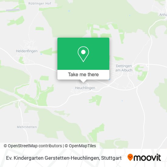 Ev. Kindergarten Gerstetten-Heuchlingen map