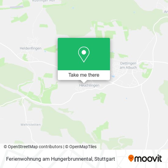Ferienwohnung am Hungerbrunnental map