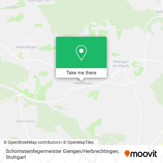 Schornsteinfegermeister Giengen / Herbrechtingen map
