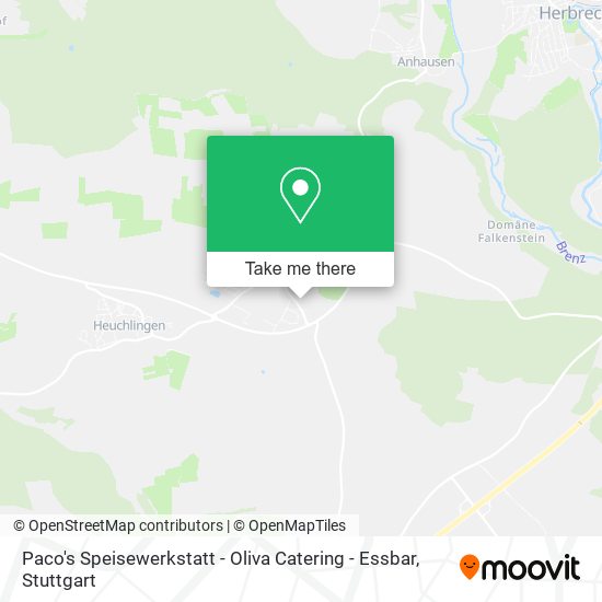 Карта Paco's Speisewerkstatt - Oliva Catering - Essbar