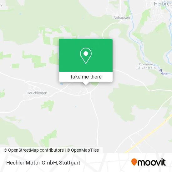 Карта Hechler Motor GmbH