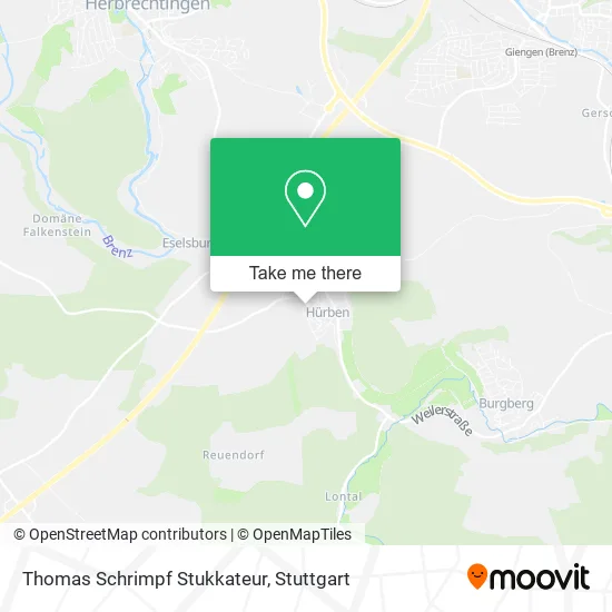 Карта Thomas Schrimpf Stukkateur