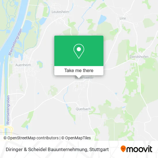 Карта Diringer & Scheidel Bauunternehmung