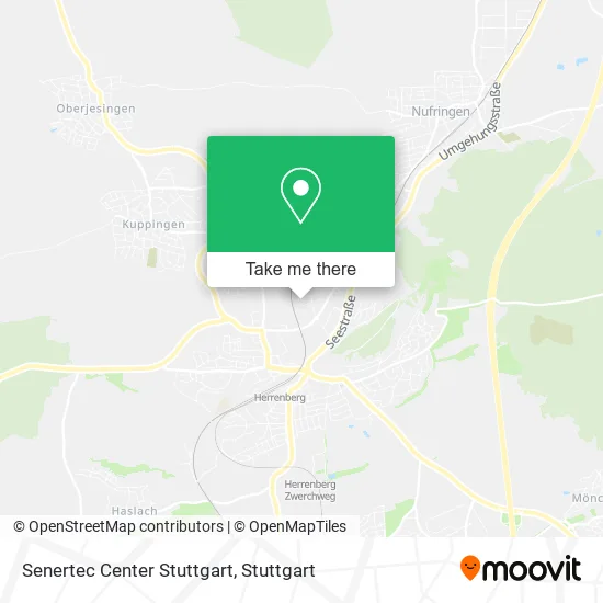 Карта Senertec Center Stuttgart