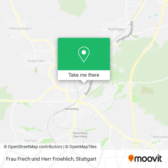 Карта Frau Frech und Herr Froehlich