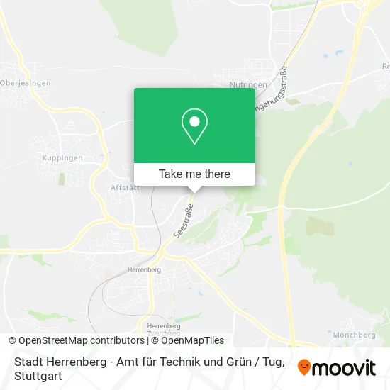 Карта Stadt Herrenberg - Amt für Technik und Grün / Tug