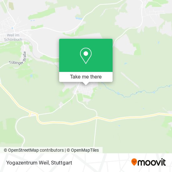 Yogazentrum Weil map