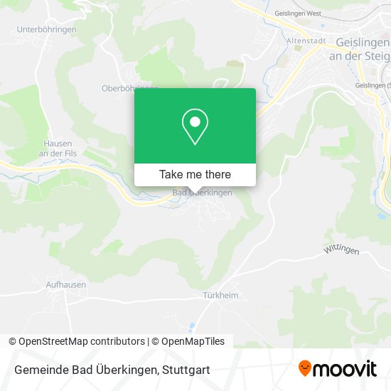 Gemeinde Bad Überkingen map