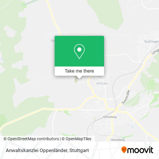 Карта Anwaltskanzlei Oppenländer