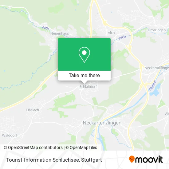 Карта Tourist-Information Schluchsee