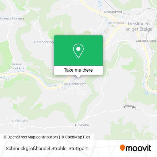 Schmuckgroßhandel Strähle map