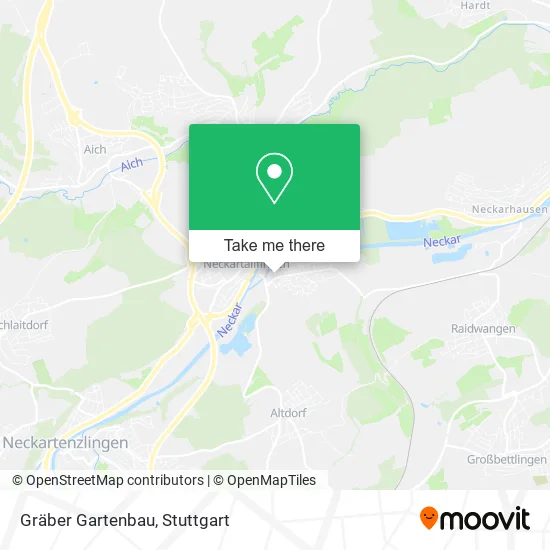 Карта Gräber Gartenbau