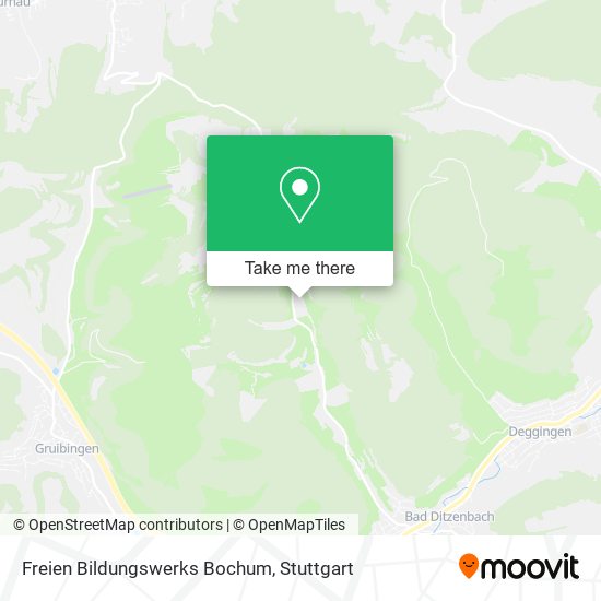 Freien Bildungswerks Bochum map