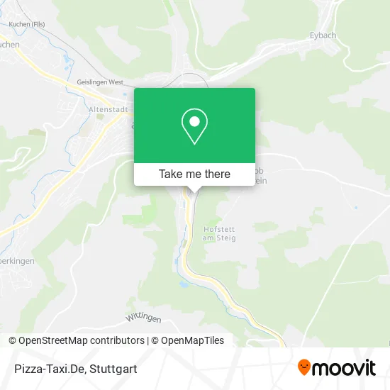Карта Pizza-Taxi.De