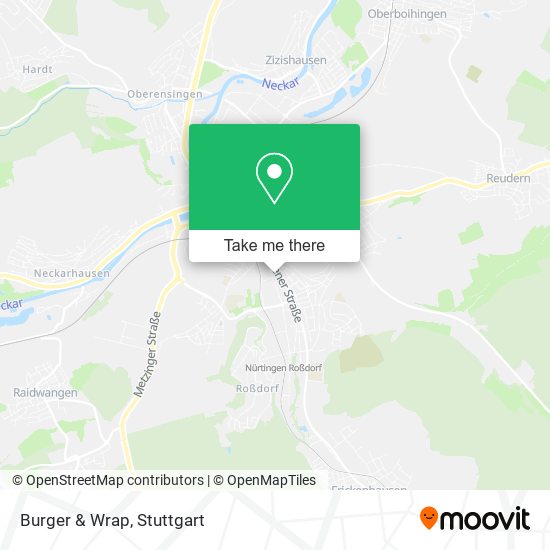 Burger & Wrap map