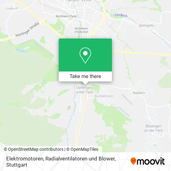 Карта Elektromotoren, Radialventilatoren und Blower