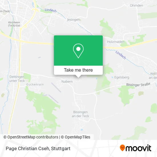 Карта Page Christian Cseh