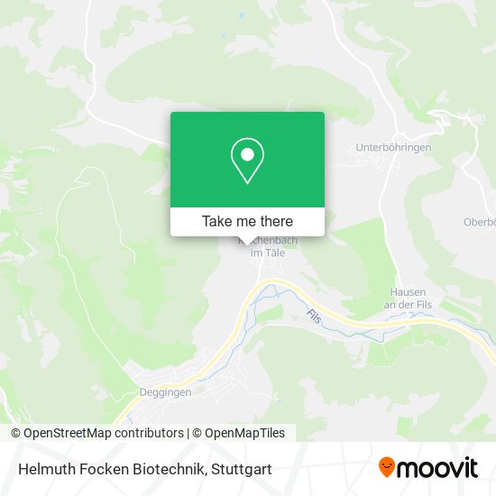 Helmuth Focken Biotechnik map