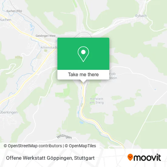 Карта Offene Werkstatt Göppingen