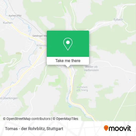 Карта Tomas - der Rohrblitz