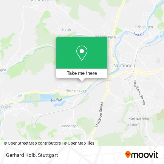 Карта Gerhard Kolb