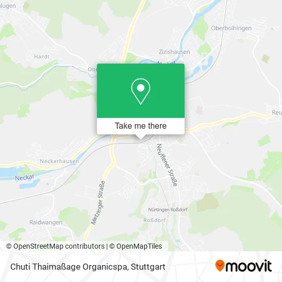 Карта Chuti Thaimaßage Organicspa