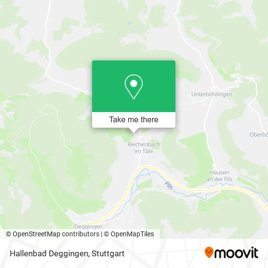 Карта Hallenbad Deggingen