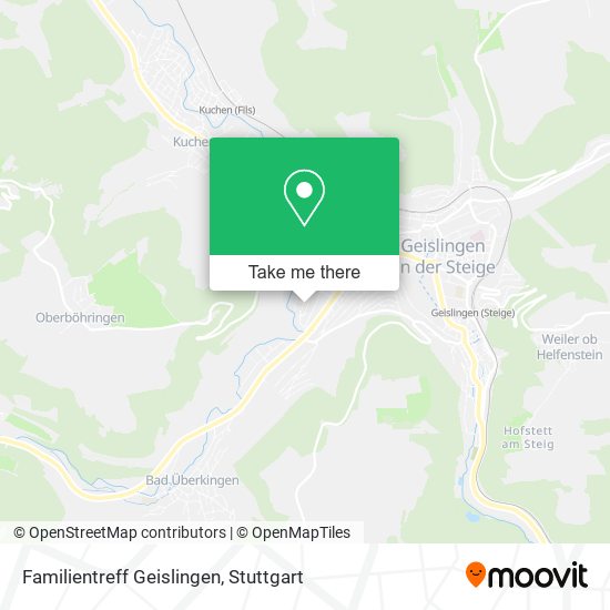 Карта Familientreff Geislingen