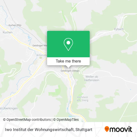 Iwo Institut der Wohnungswirtschaft map