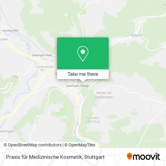 Карта Praxis für Medizinische Kosmetik