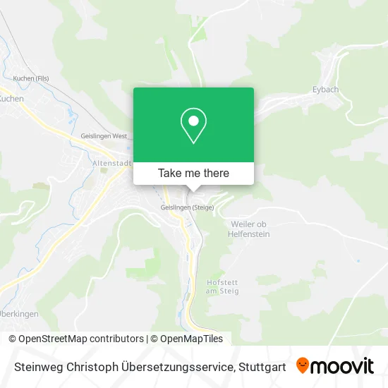 Карта Steinweg Christoph Übersetzungsservice