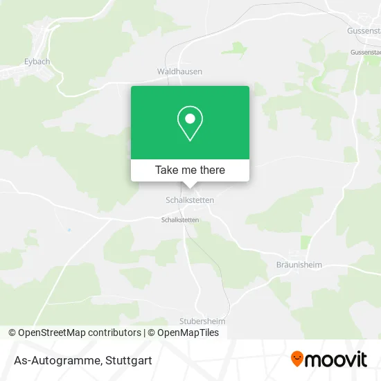 Карта As-Autogramme