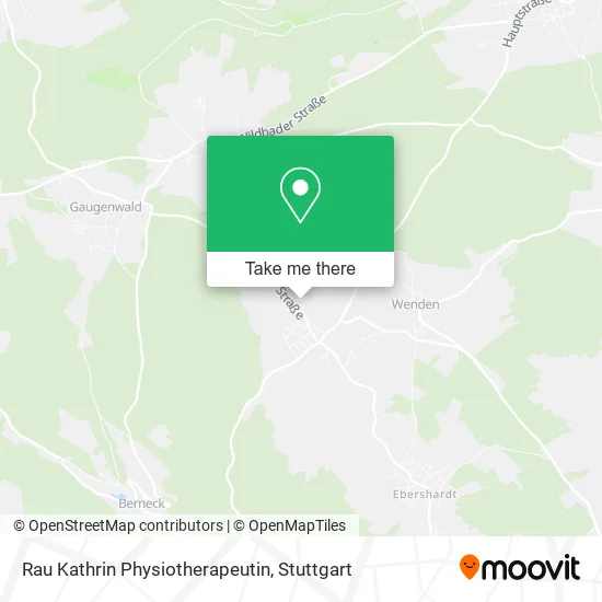 Карта Rau Kathrin Physiotherapeutin