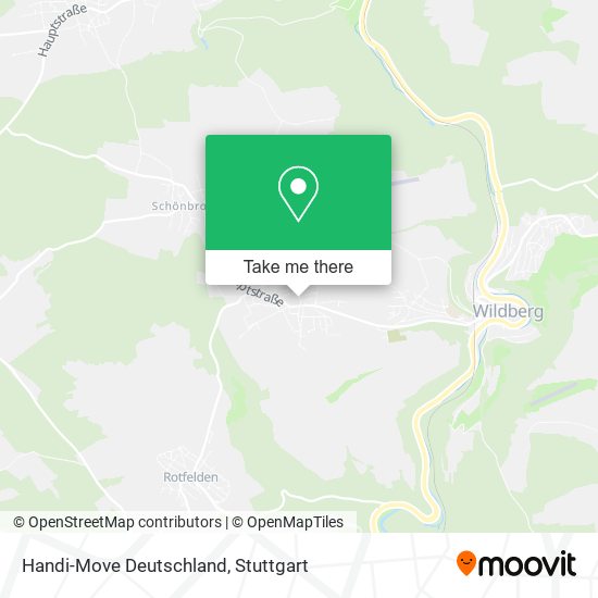 Handi-Move Deutschland map