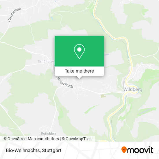 Карта Bio-Weihnachts