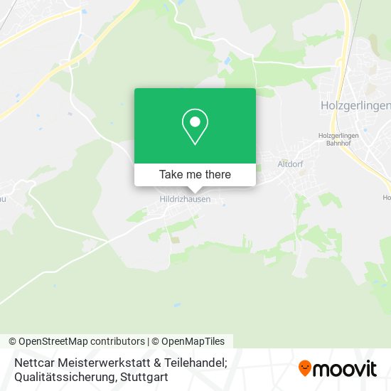 Карта Nettcar Meisterwerkstatt & Teilehandel; Qualitätssicherung