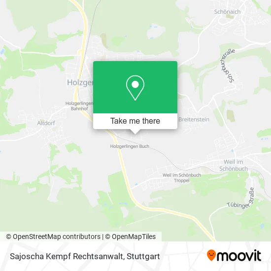 Карта Sajoscha Kempf Rechtsanwalt