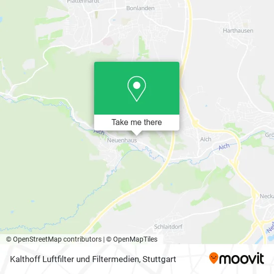 Карта Kalthoff Luftfilter und Filtermedien