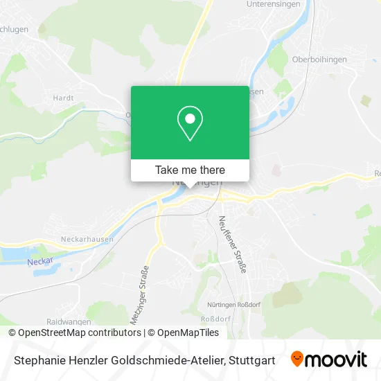 Карта Stephanie Henzler Goldschmiede-Atelier