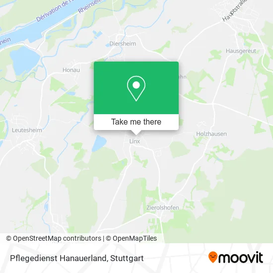 Карта Pflegedienst Hanauerland
