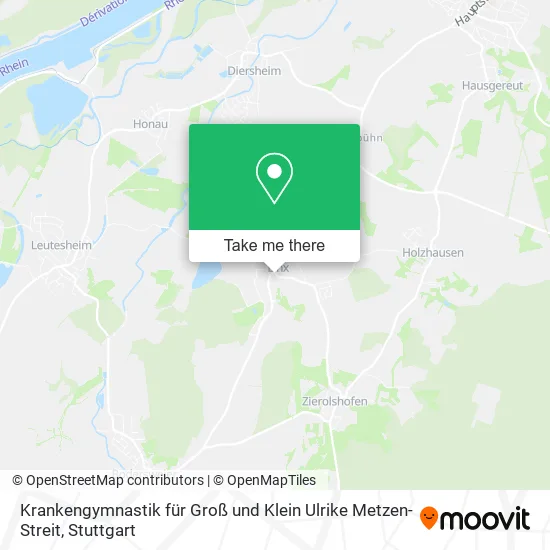 Карта Krankengymnastik für Groß und Klein Ulrike Metzen-Streit