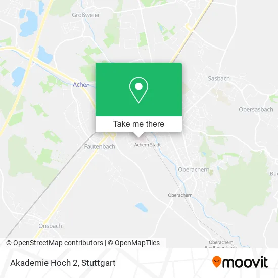 Карта Akademie Hoch 2
