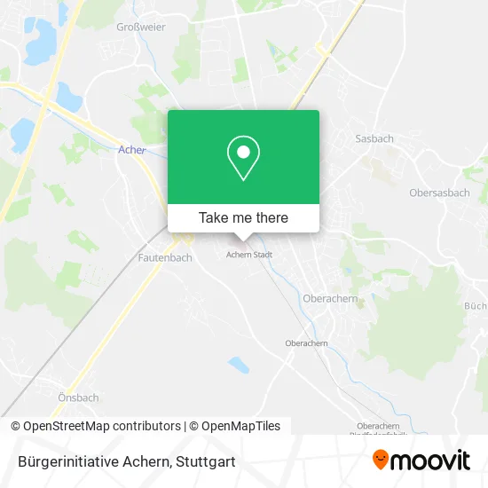 Карта Bürgerinitiative Achern