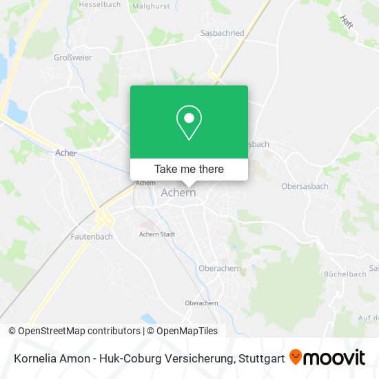Kornelia Amon - Huk-Coburg Versicherung map