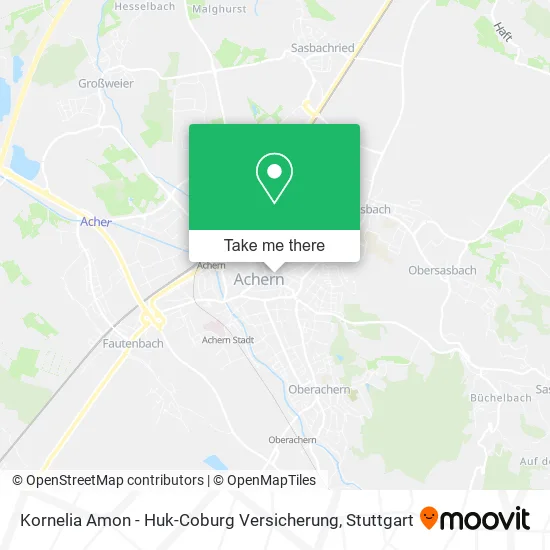 Карта Kornelia Amon - Huk-Coburg Versicherung